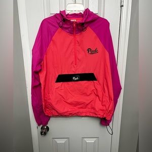 BRAND NEW NEVER WORN VICTORIAS SECRET PINK WINDBREAKER